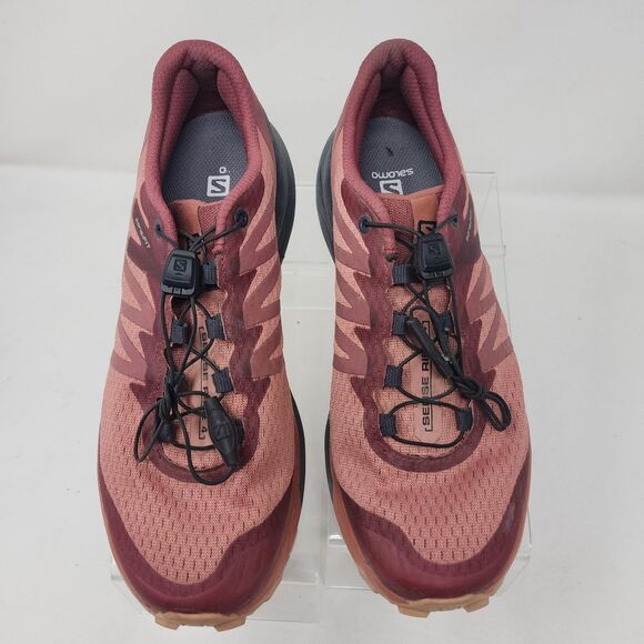 Salomon Women's Athletic Shoes - Pink and Burgundy - Picture 3 of 8